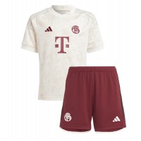 Koszulka piłkarska Bayern Munich Matthijs de Ligt #4 Strój Trzeci dla dzieci 2023-24 tanio Krótki Rękaw (+ Krótkie spodenki)